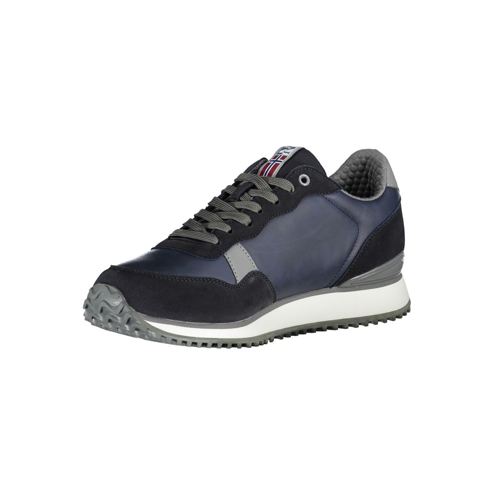 Napapijri Elegante Kontrastfarvede Sneakers med Signaturstil