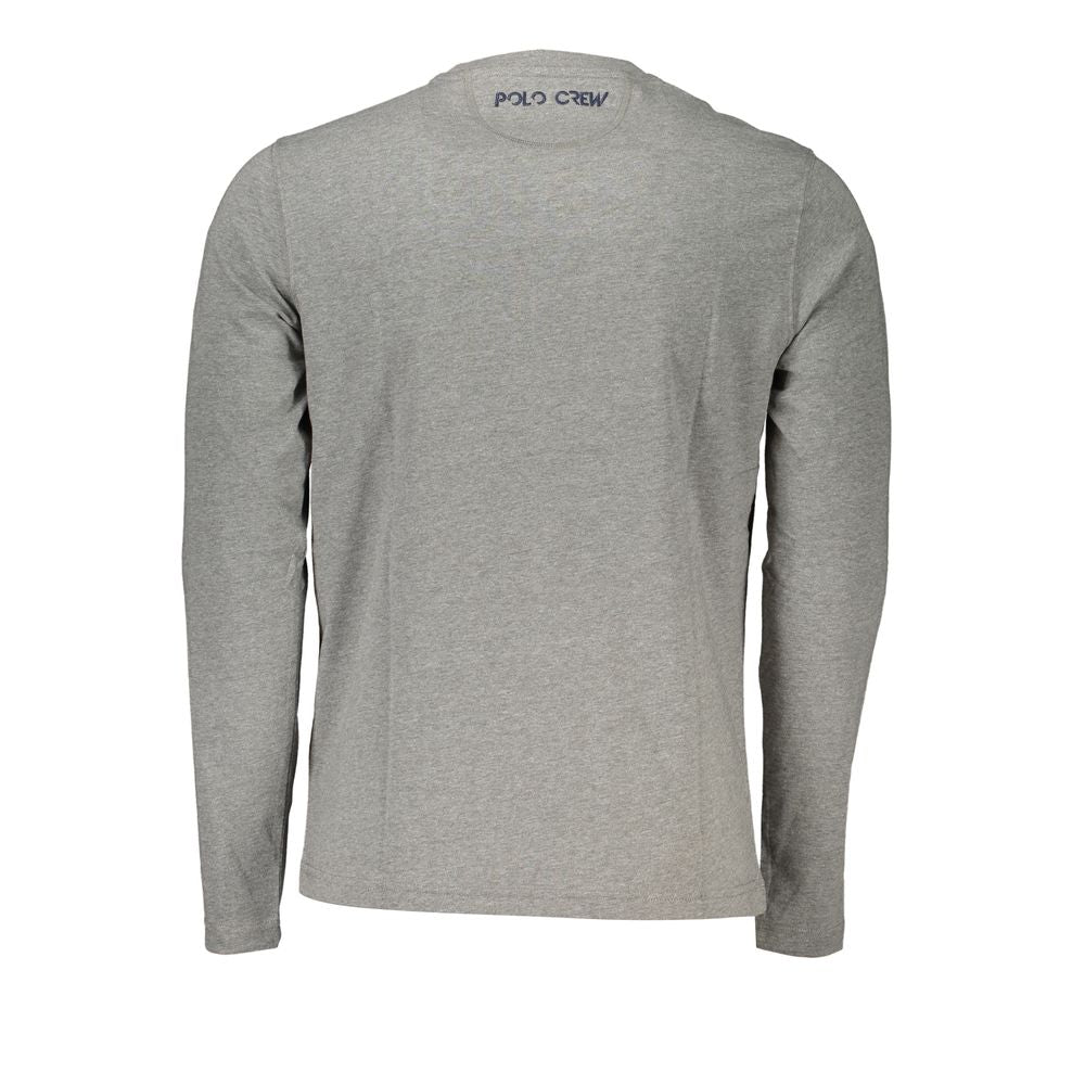 La Martina Elegant Langærmet T-shirt med Rund Hals