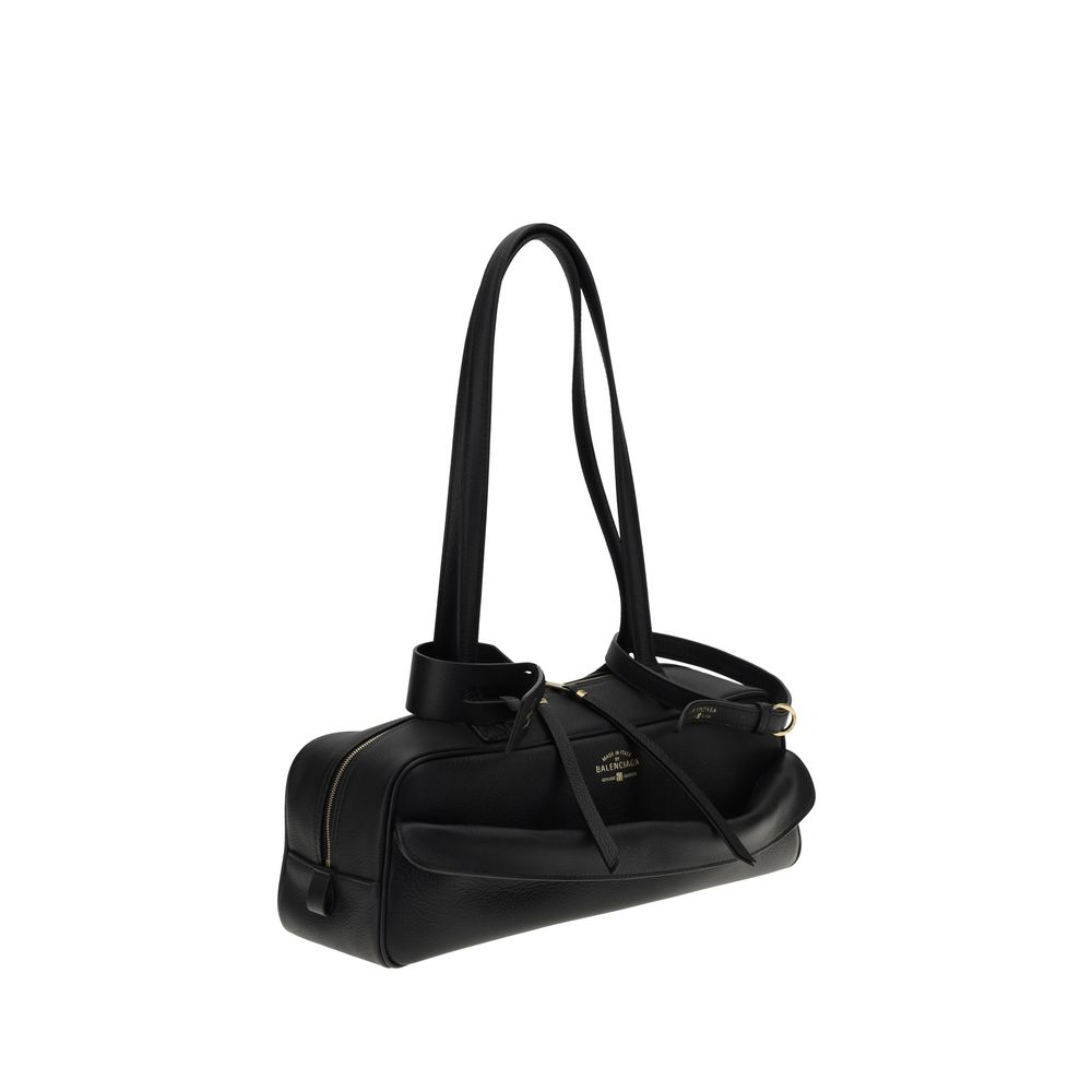 Balenciaga lille Carrie Bowling skuldertaske