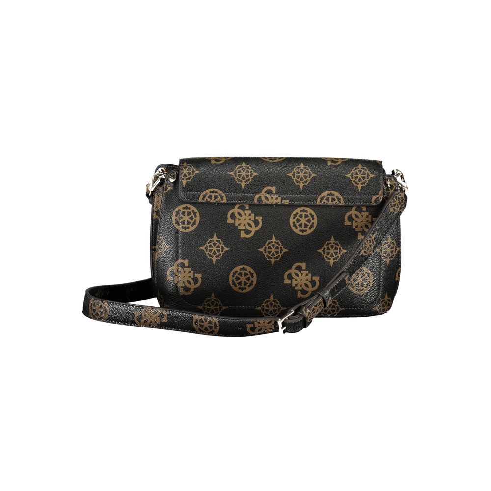 Guess Jeans Brun Polyethylen Håndtaske