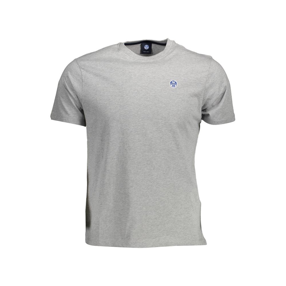 North Sails grå bomulds-T-shirt til mænd