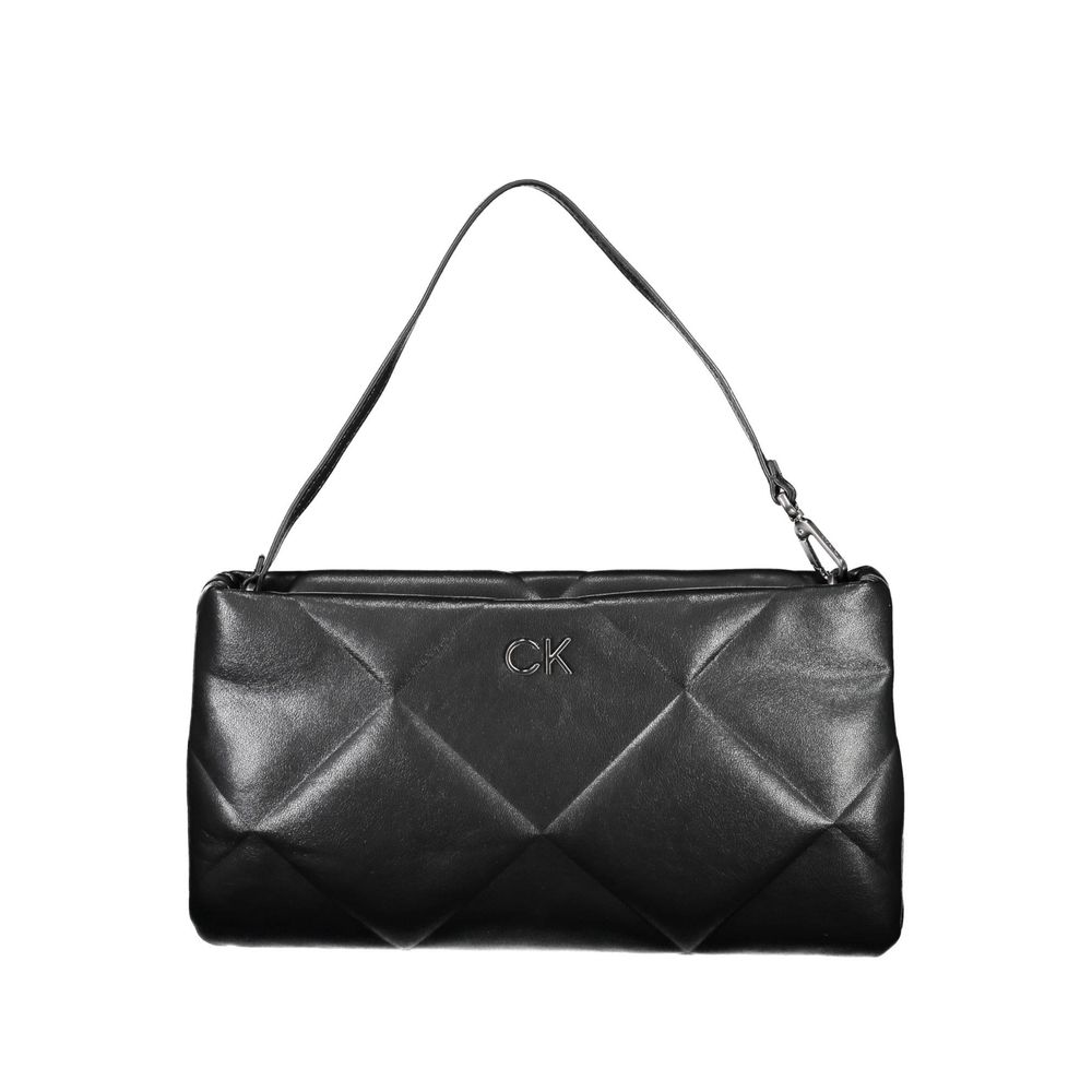 Calvin Klein sort polyester håndtaske