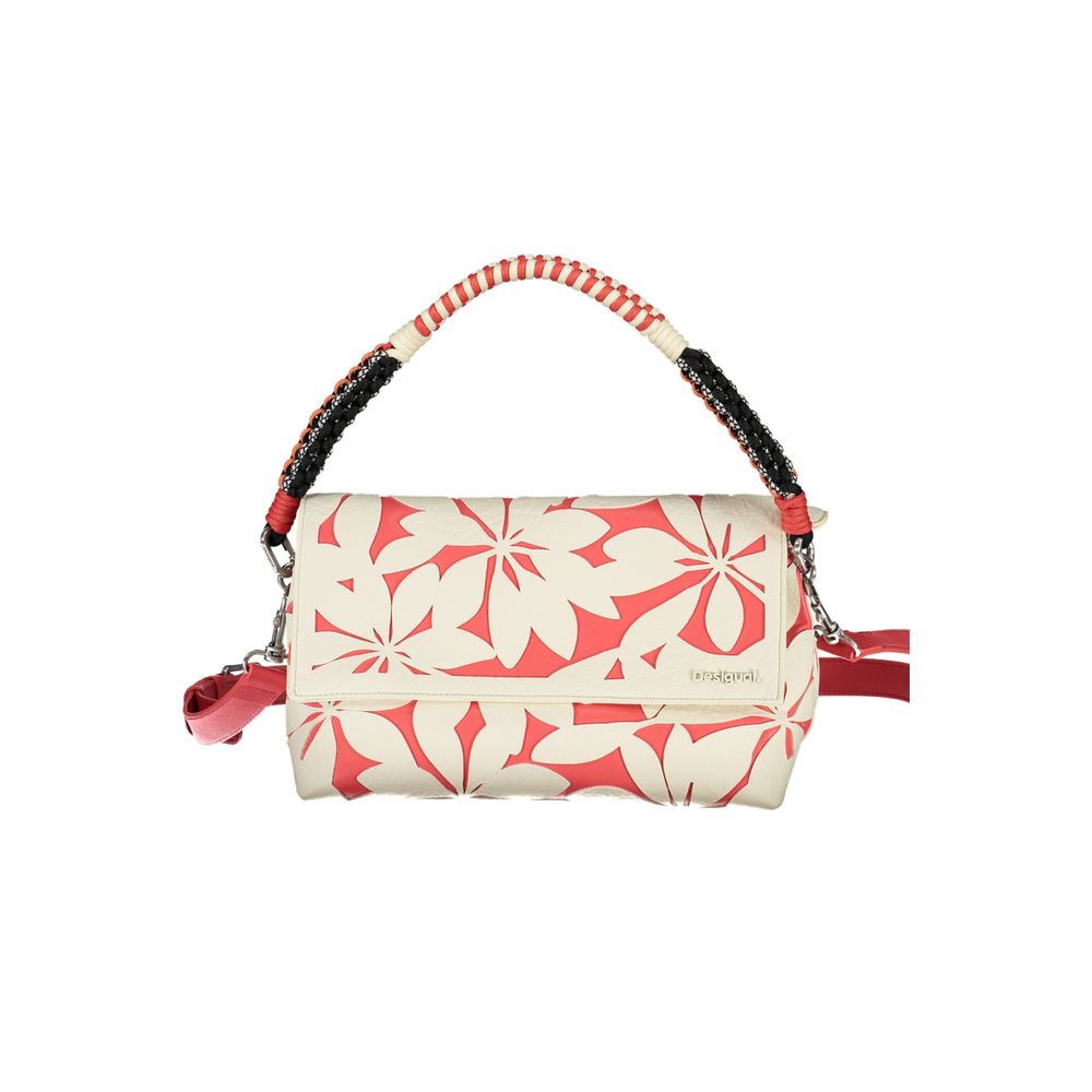 Desigual Hvid Polyethylen Håndtaske