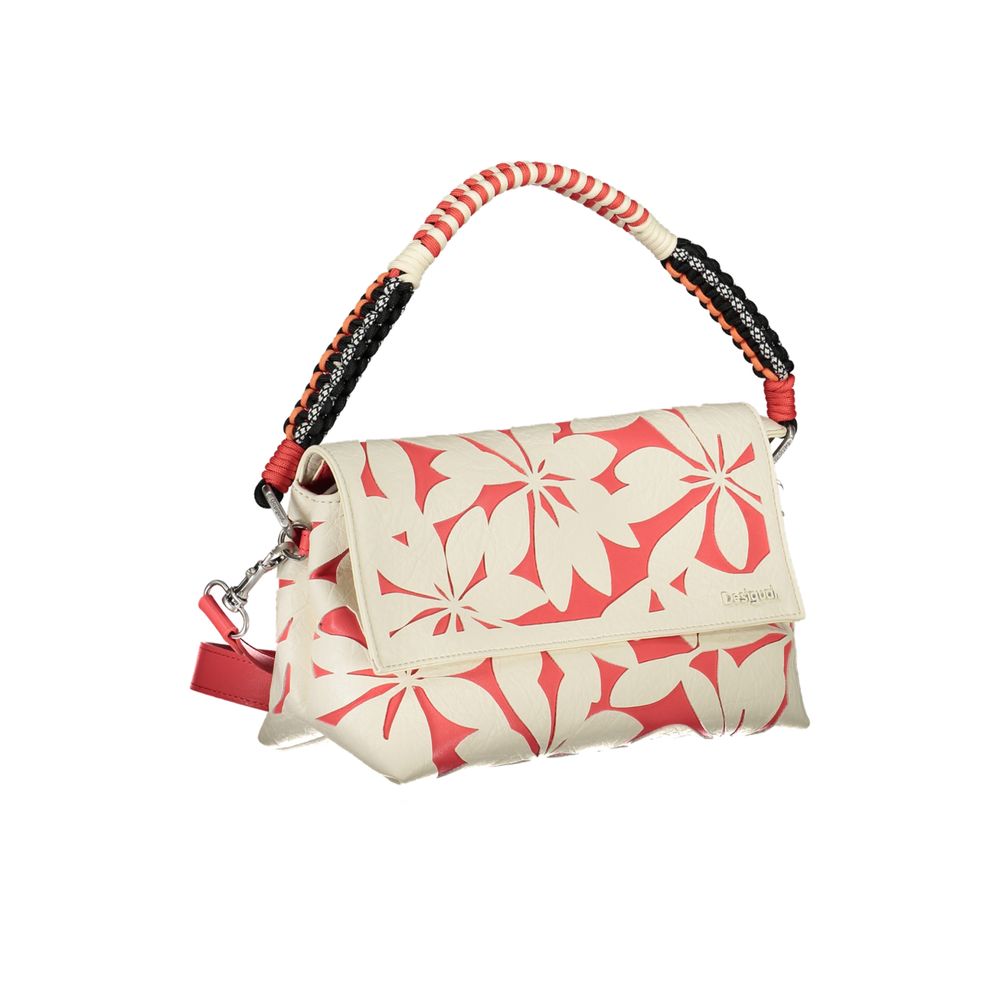 Desigual Hvid Polyethylen Håndtaske