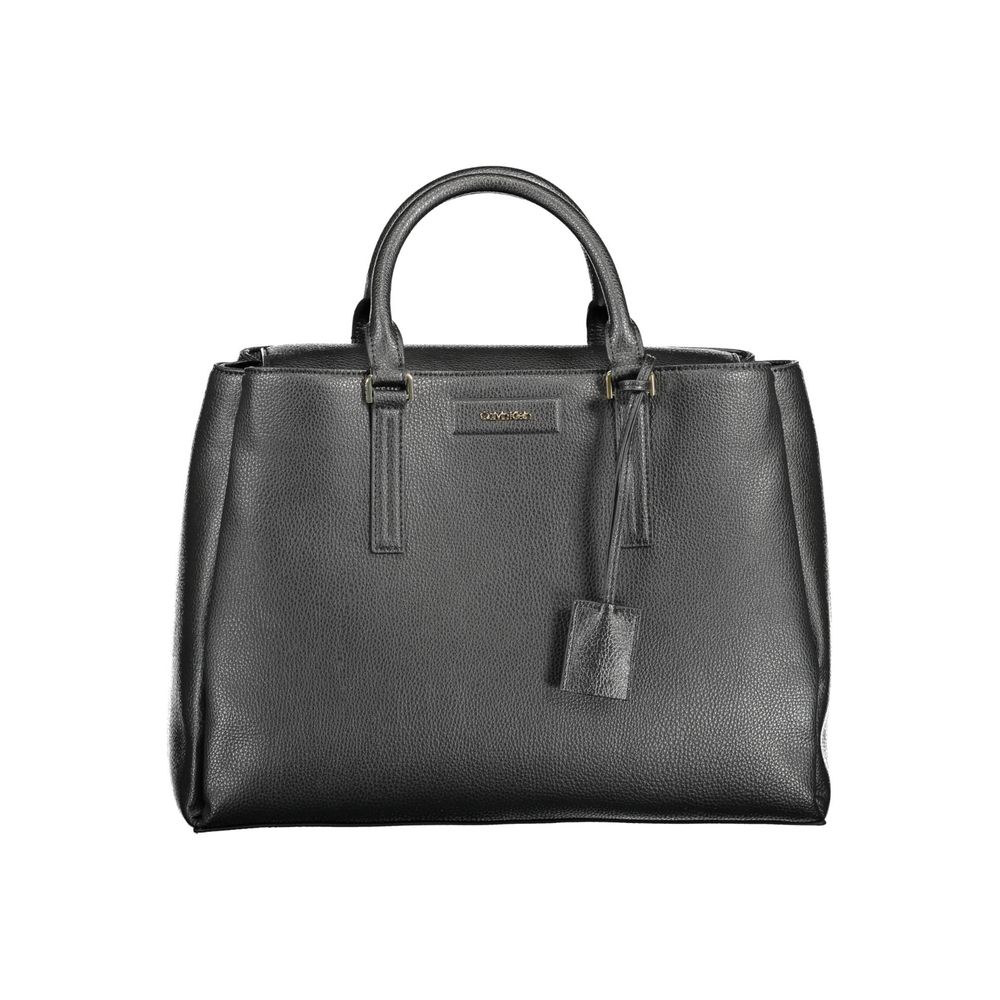 Calvin Klein sort polyester dametaske