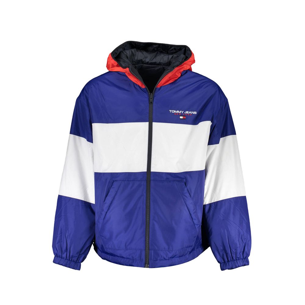 Tommy Hilfiger Blå Polyester Herre Vendbar Jakke