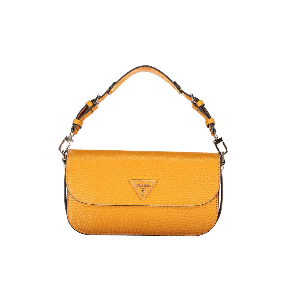 Guess Jeans Orange Polyethylen Håndtaske