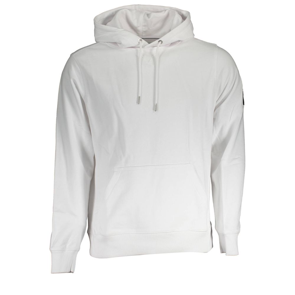 Calvin Klein Hvid Bomuld Herre Sweatshirt