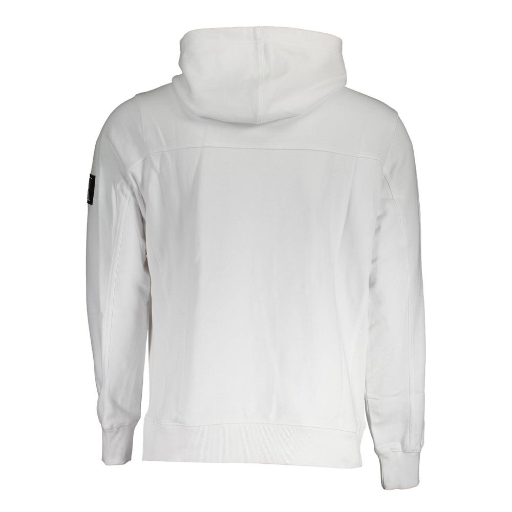 Calvin Klein Hvid Bomuld Herre Sweatshirt