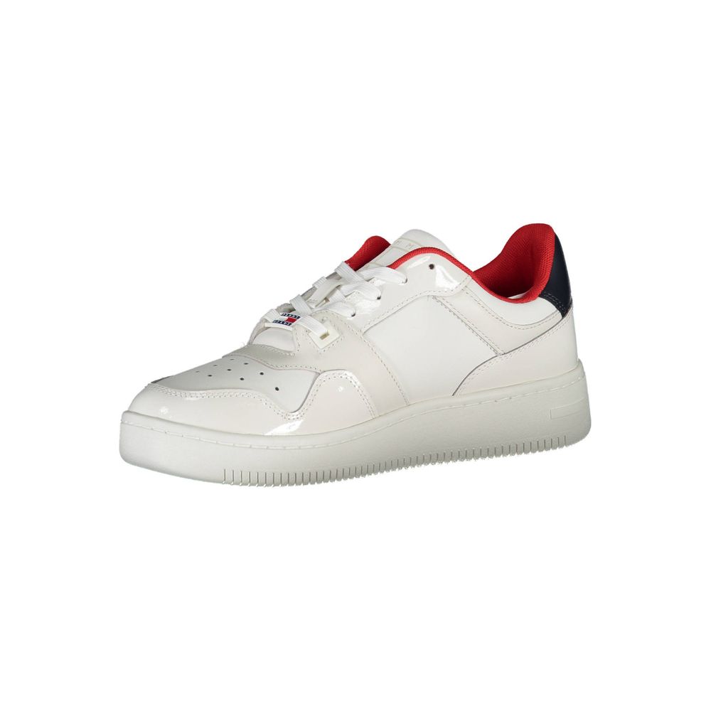 Tommy Hilfiger Hvid Læder Dame Sneaker