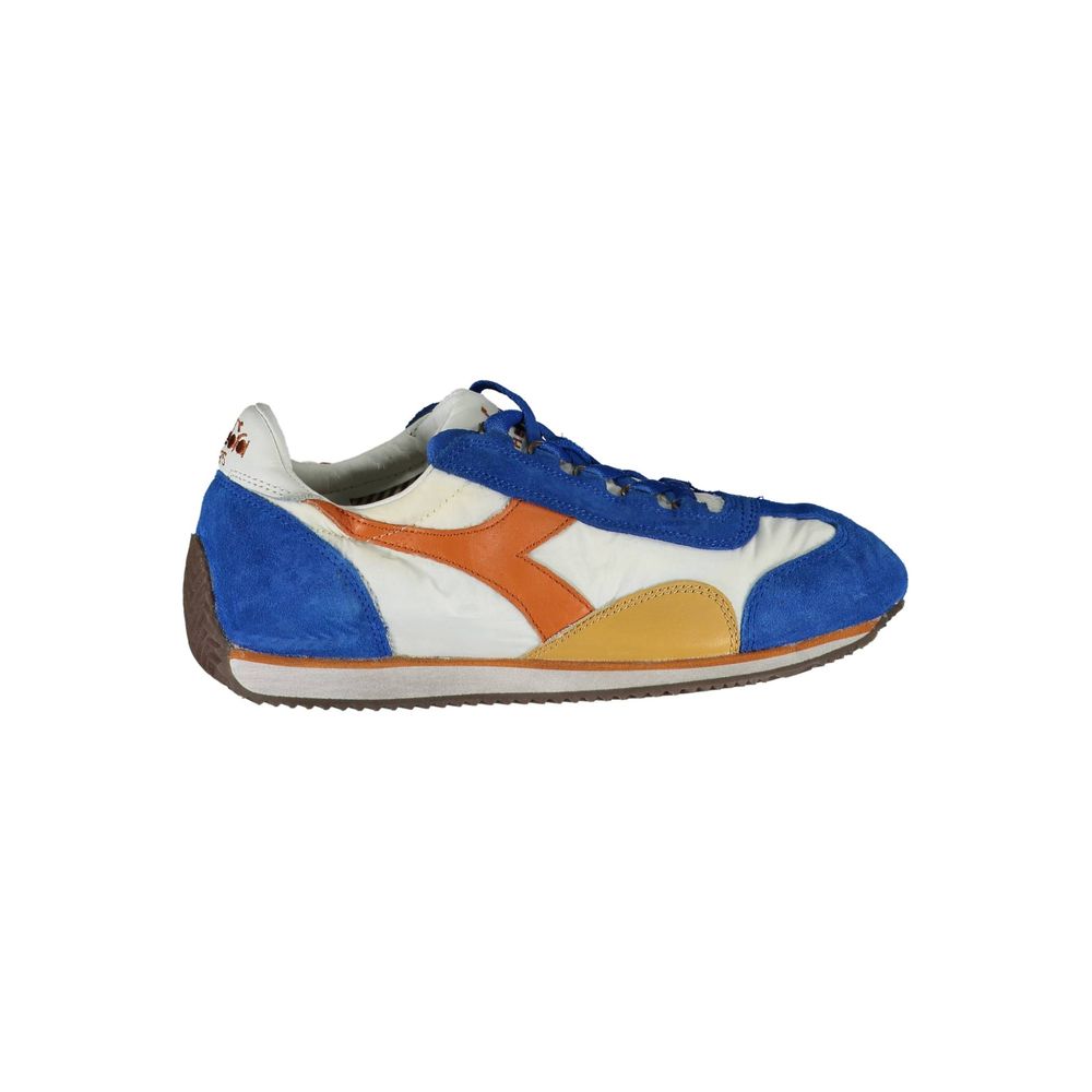 Diadora Blå Læder Dame Sneaker