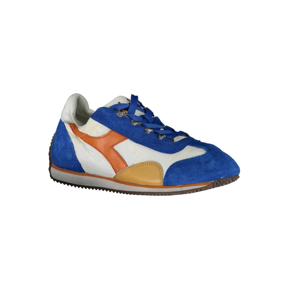 Diadora Blå Læder Dame Sneaker