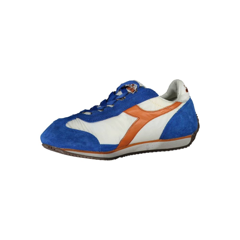 Diadora Blå Læder Dame Sneaker