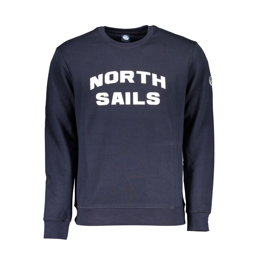 North Sails Blå Bomulds Herretrøje