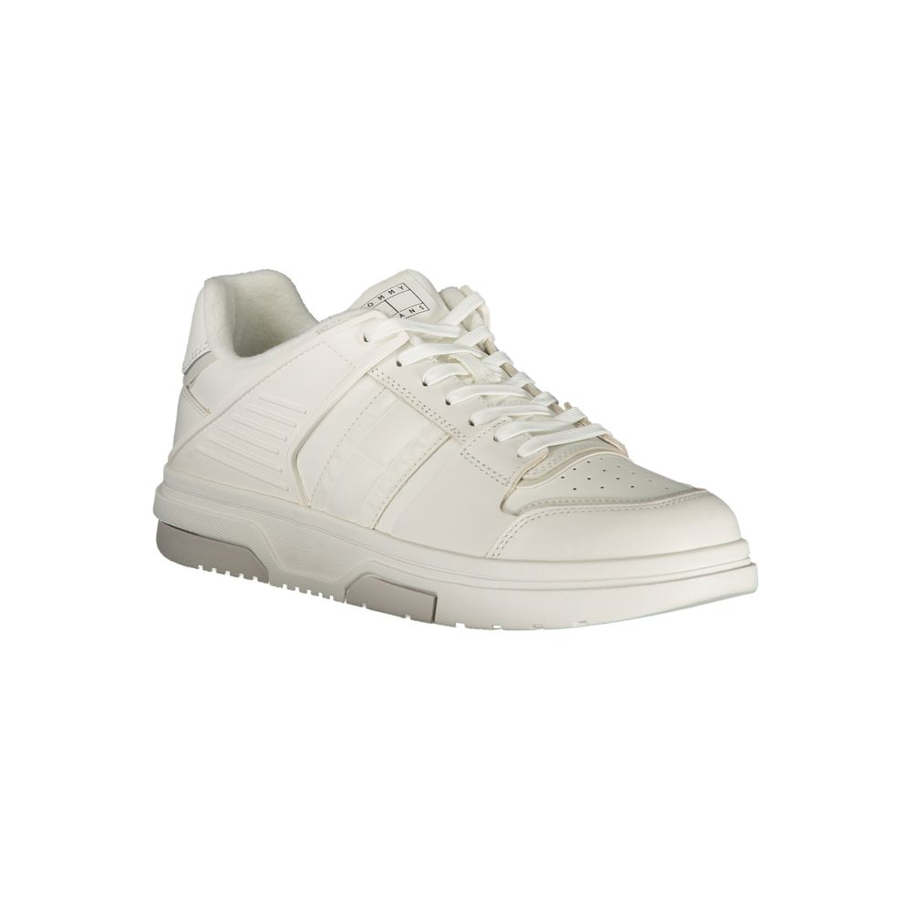Tommy Hilfiger Hvide Læder Herre Sneaker