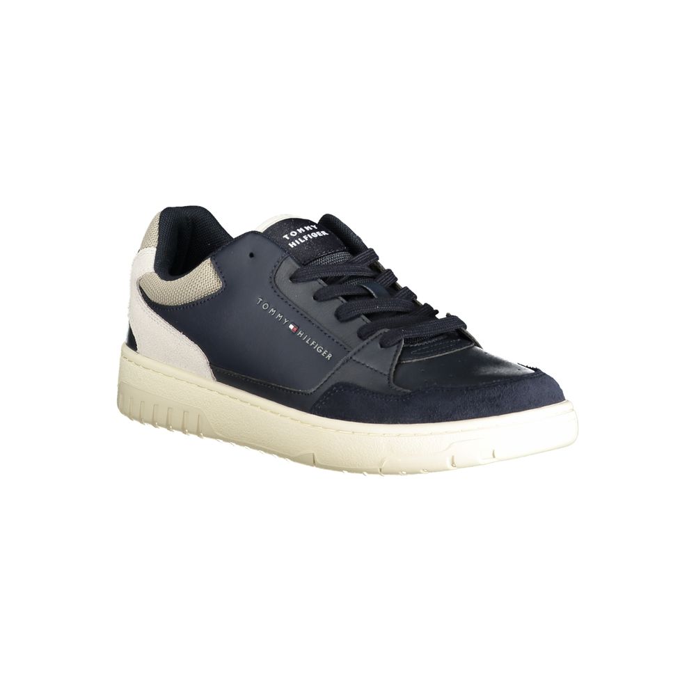 Tommy Hilfiger Blå Polyethylen Herre Sneaker