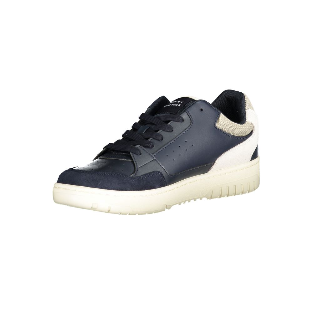 Tommy Hilfiger Blå Polyethylen Herre Sneaker