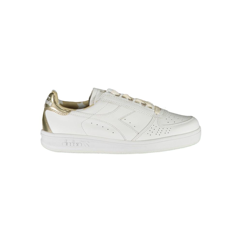 Diadora Hvid Læder Dame Sneaker
