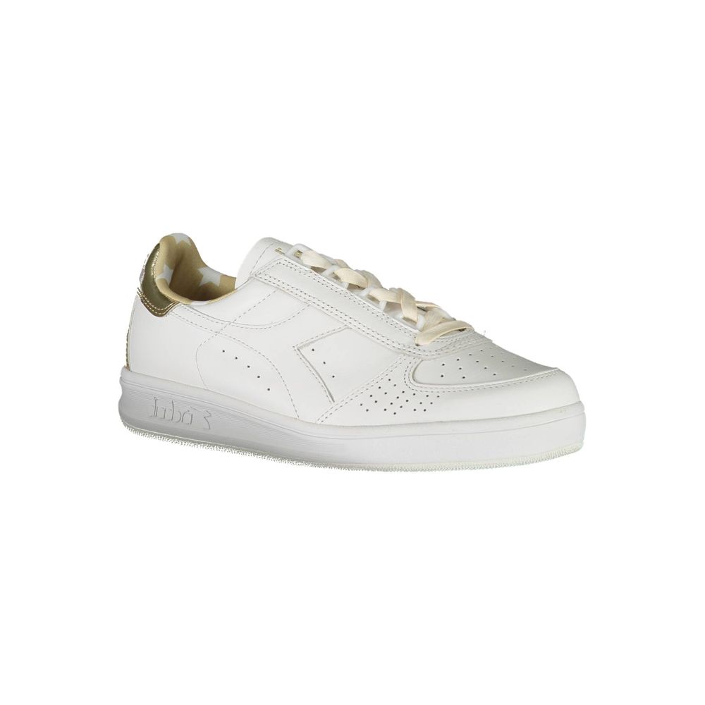 Diadora Hvid Læder Dame Sneaker