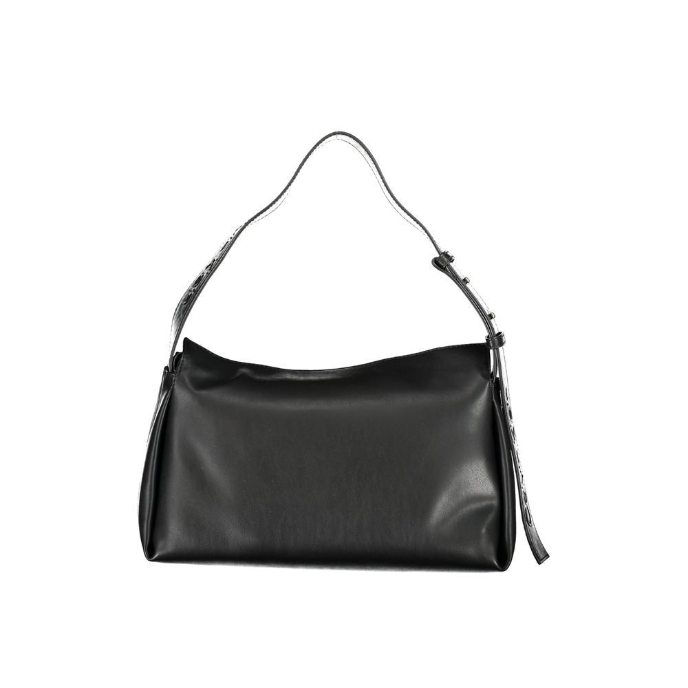 Calvin Klein sort polyester håndtaske