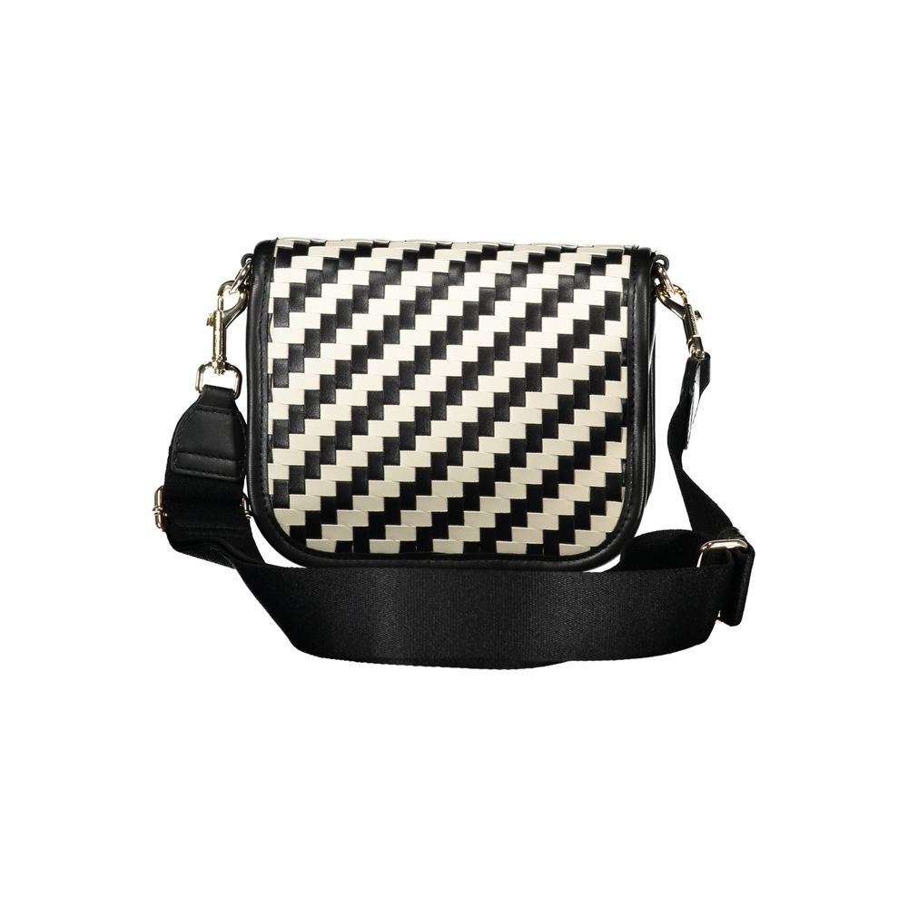 Tommy Hilfiger sort polyesterhåndtaske
