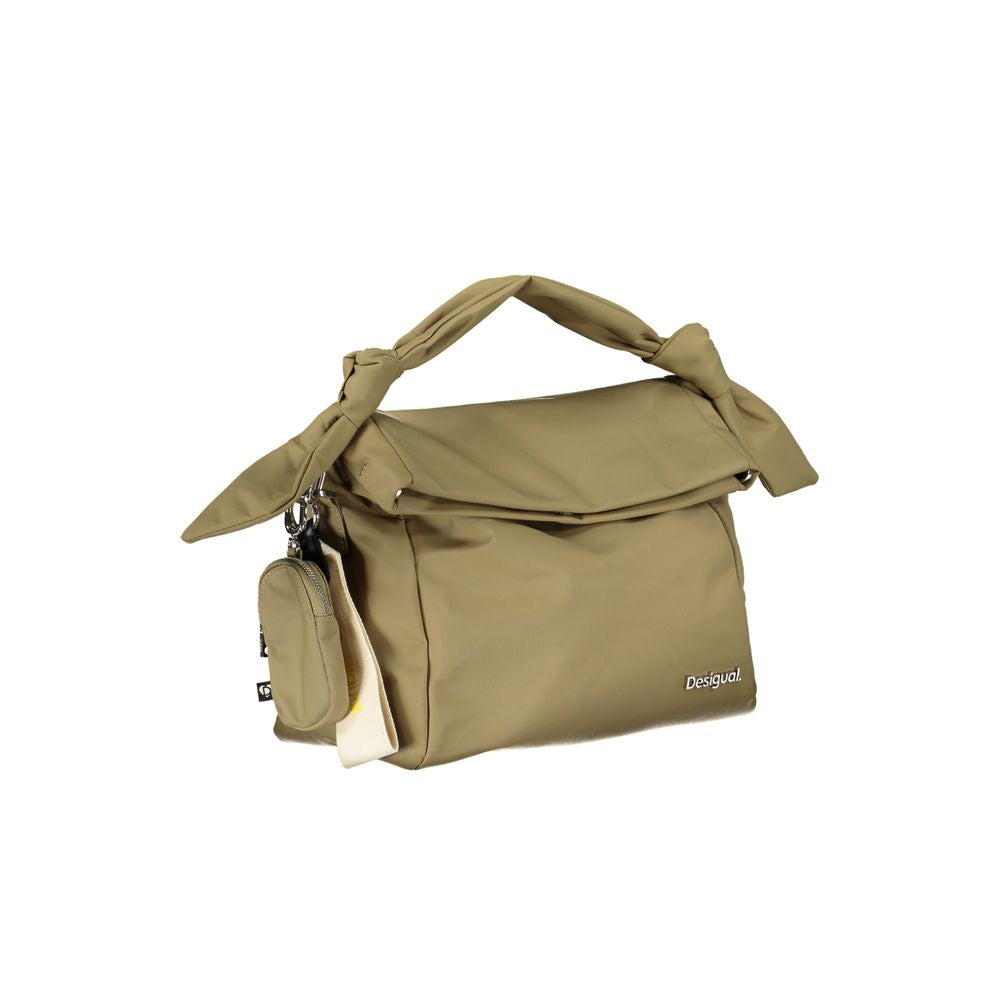Desigual Grøn Polyester Håndtaske