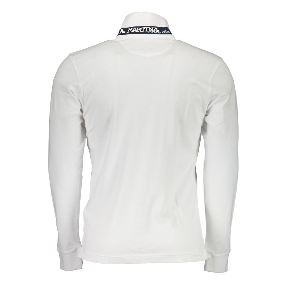 La Martina Elegant Slim Fit Polo med Broderidetaljer