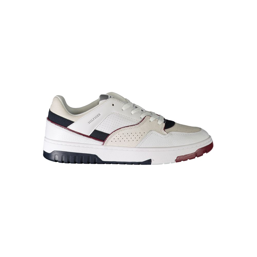 Tommy Hilfiger Hvid Polyethylen Herre Sneaker