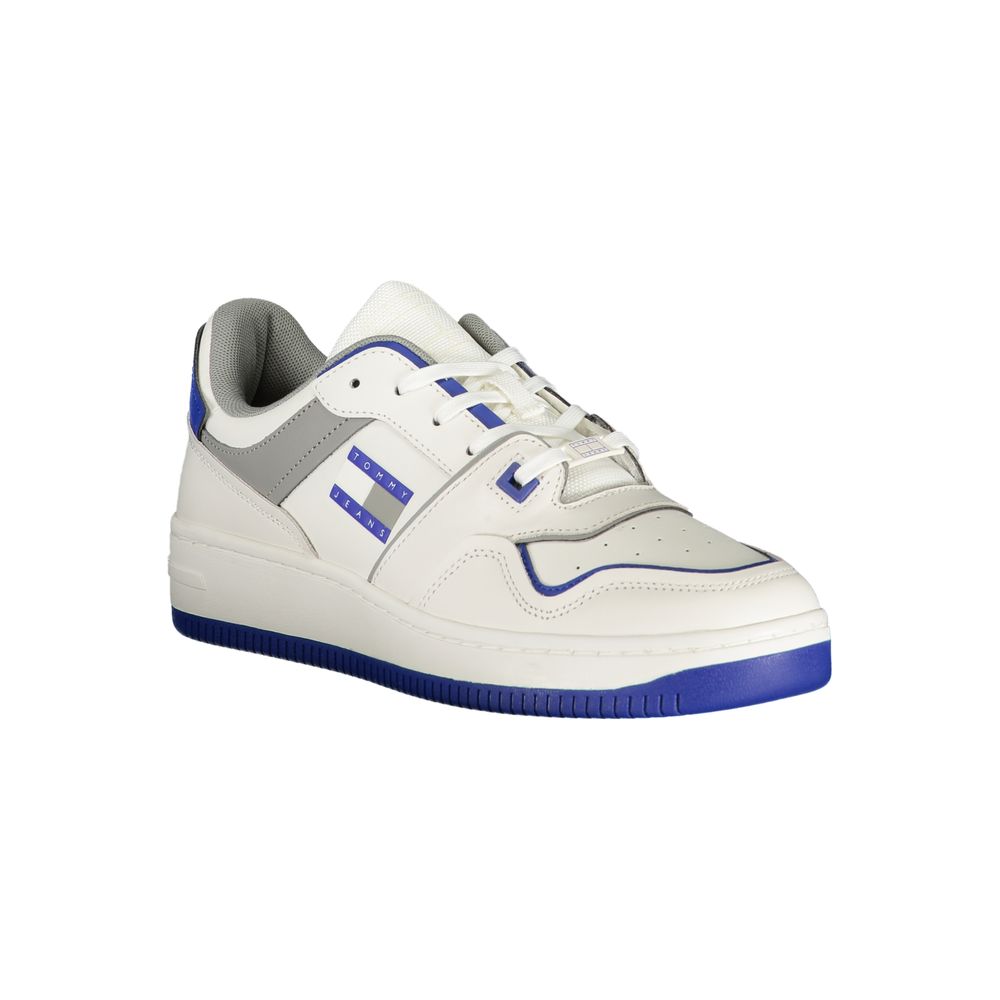 Tommy Hilfiger Hvid Polyethylen Herre Sneaker