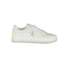 Calvin Klein Hvid Læder Dame Sneaker