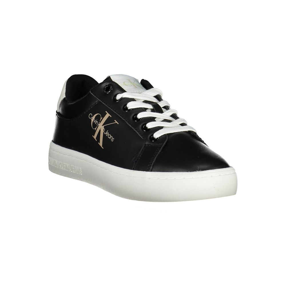 Calvin Klein Sort Polyester Dame Sneaker