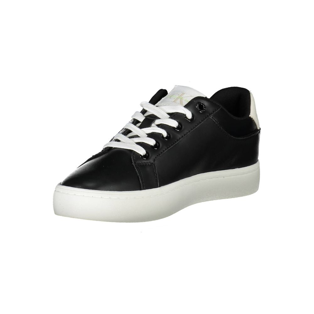 Calvin Klein Sort Polyester Dame Sneaker