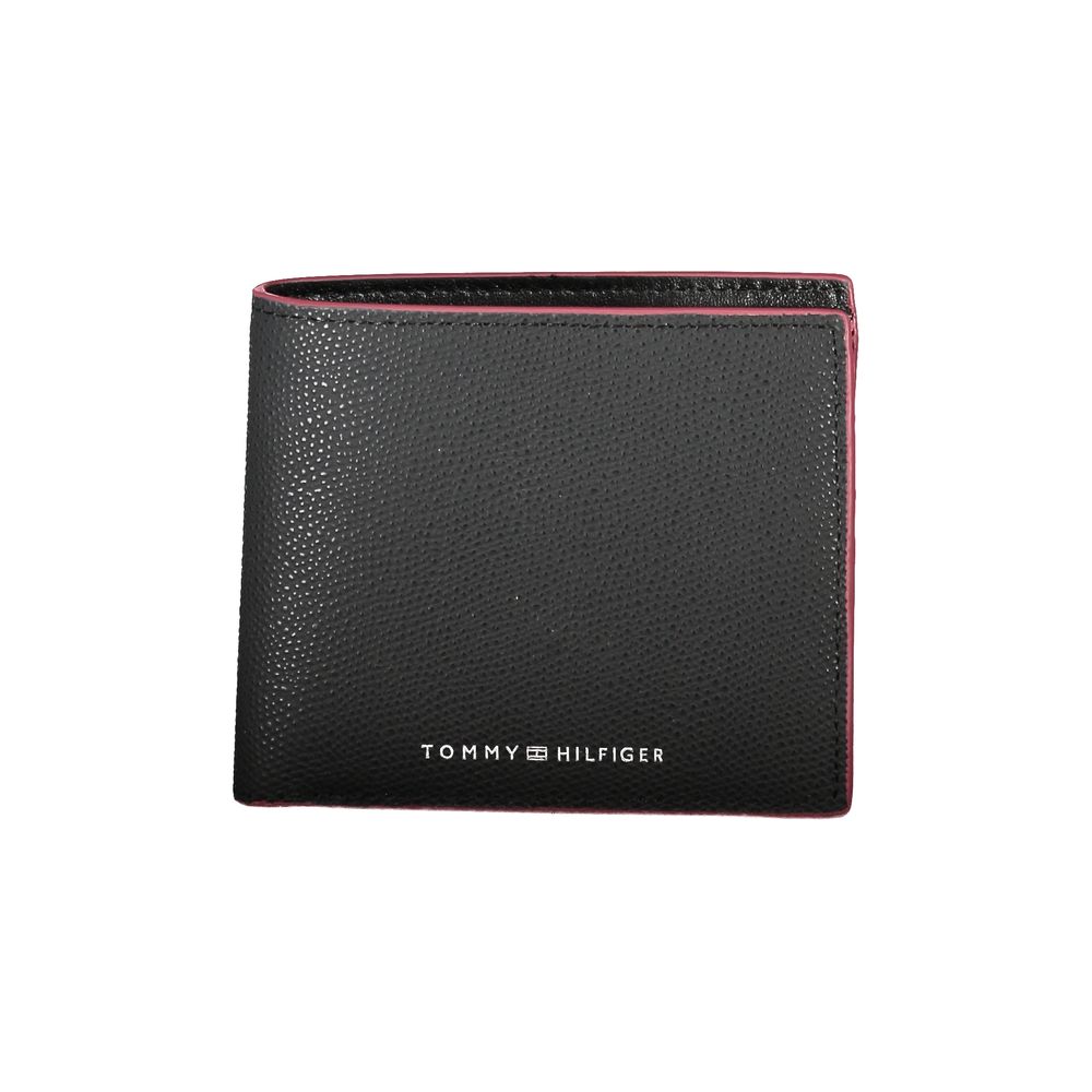 Tommy Hilfiger elegant sort læderpung