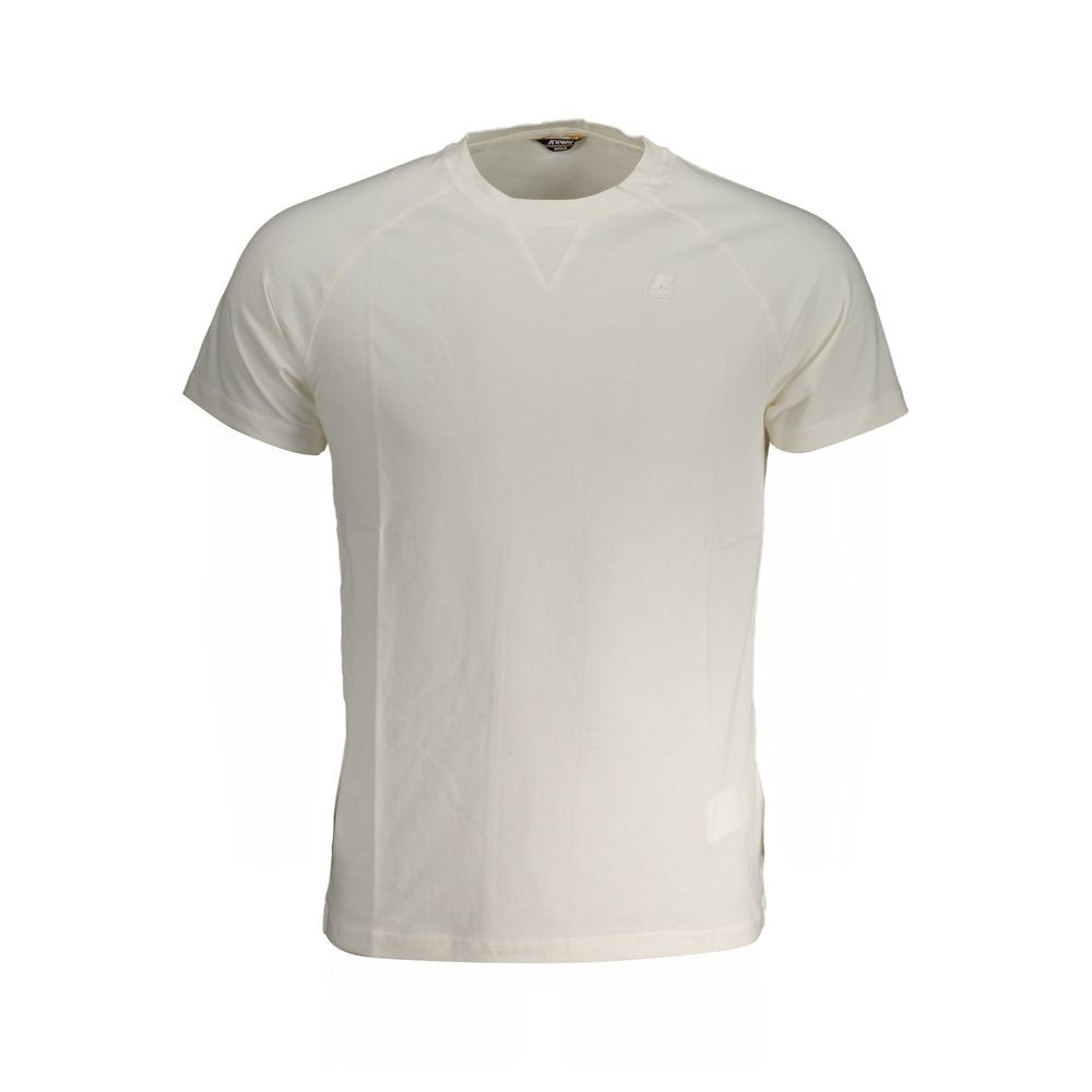 K-WAY Hvid Bomulds T-shirt