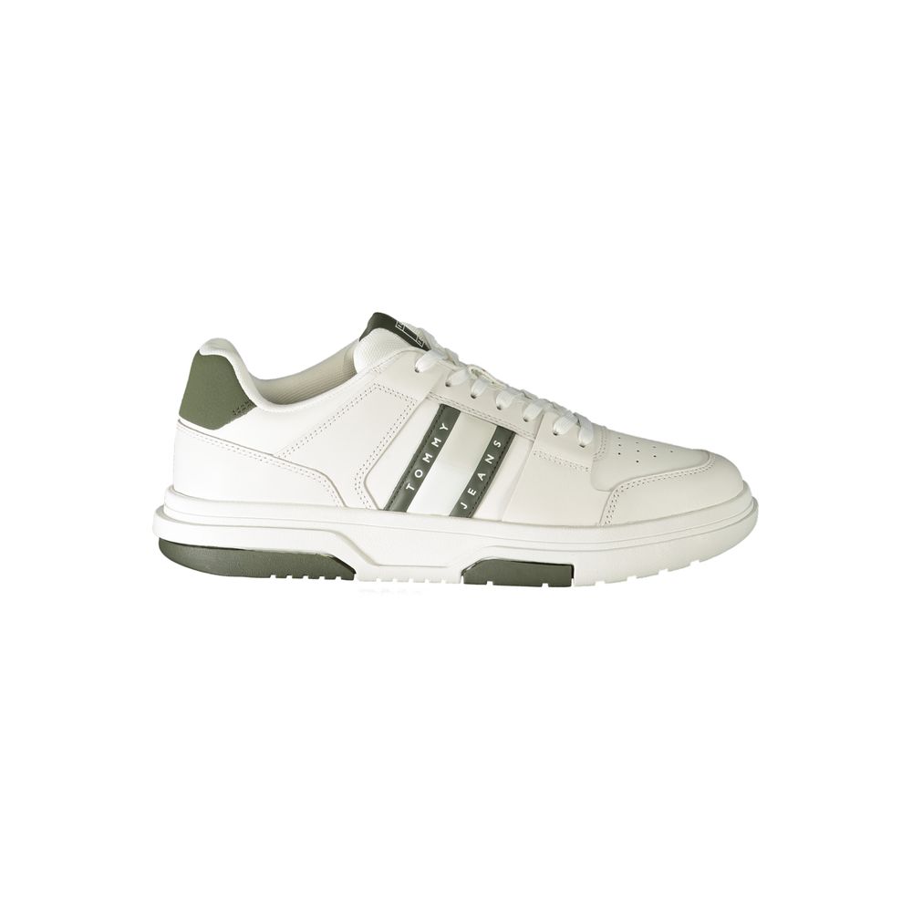 Tommy Hilfiger Hvid Polyethylen Herre Sneaker