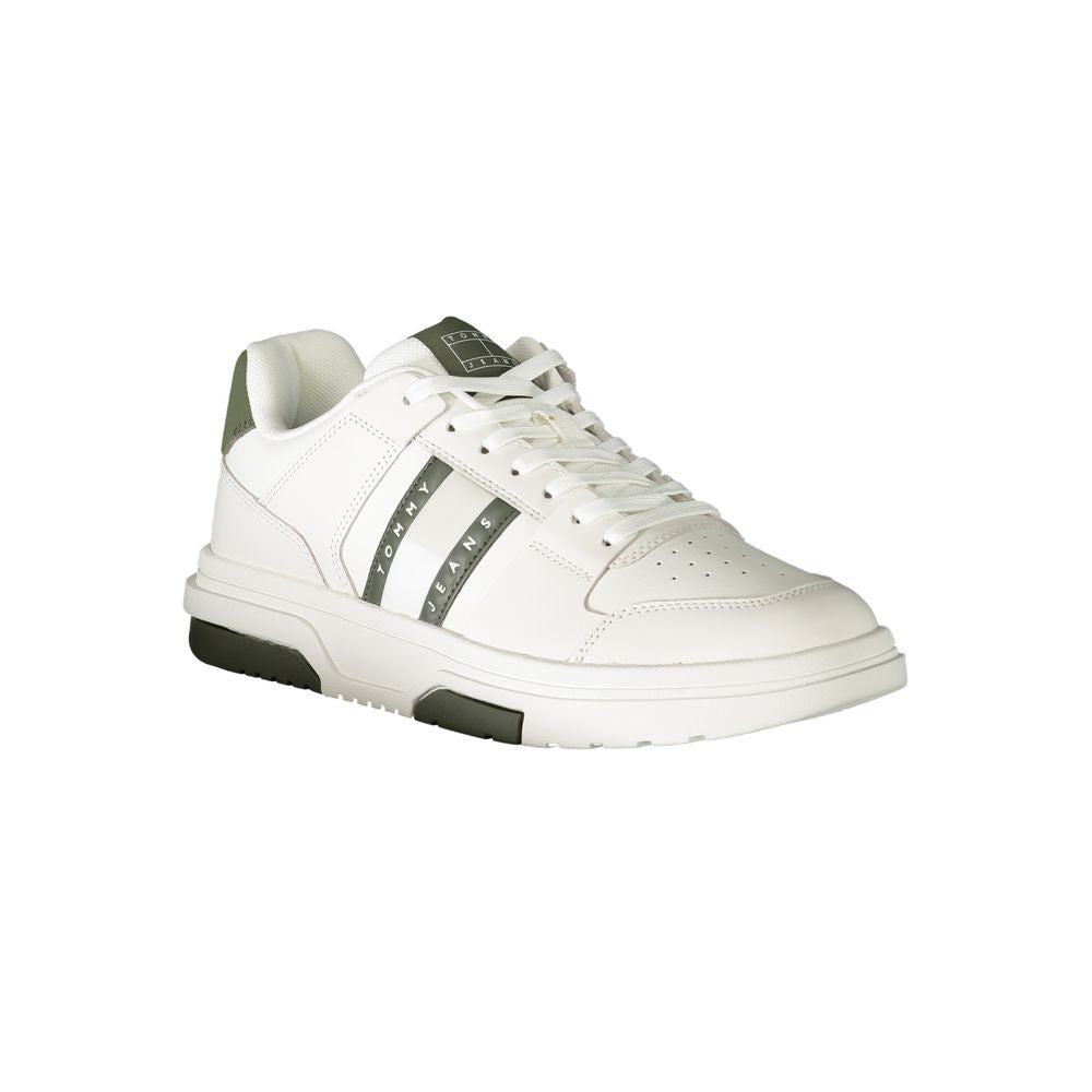 Tommy Hilfiger Hvid Polyethylen Herre Sneaker