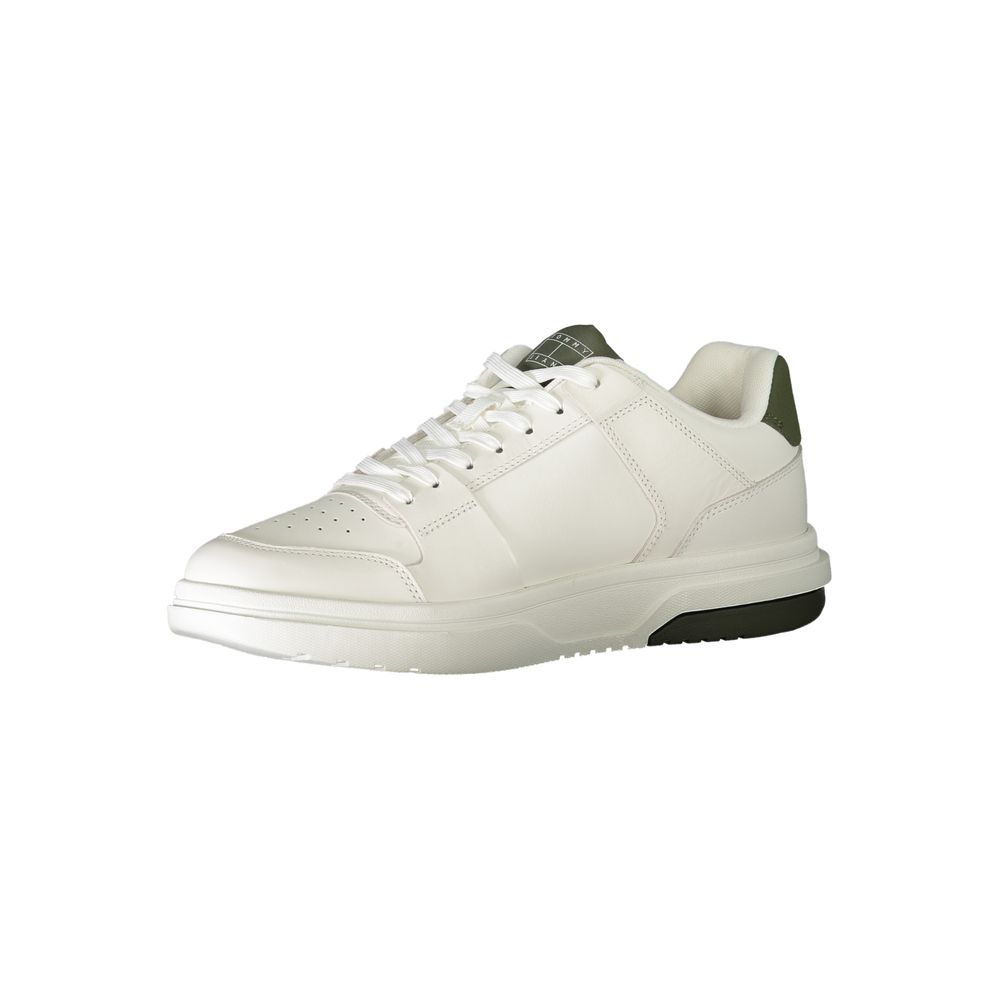Tommy Hilfiger Hvid Polyethylen Herre Sneaker