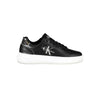 Calvin Klein sort lædersneaker til kvinder