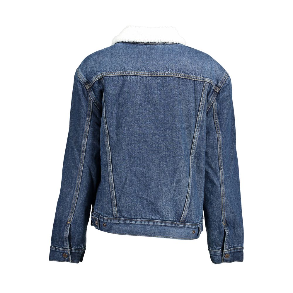 Levi's Blå Bomuldsjakke Til Kvinder