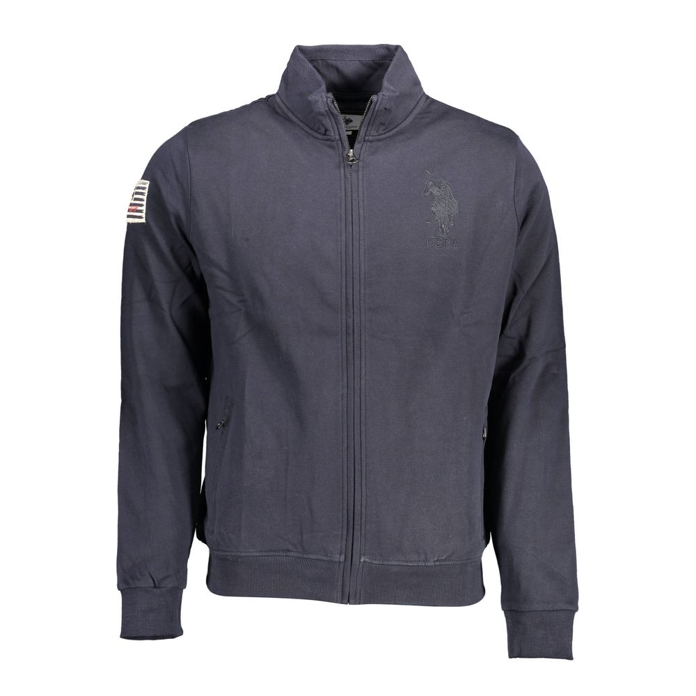 US POLO ASSN. Blå bomulds herretrøje