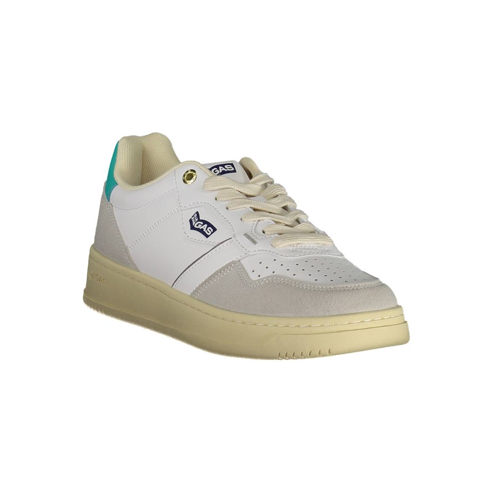 Gas Hvid Kunstlæder Sneaker