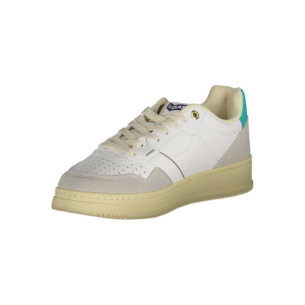 Gas Hvid Kunstlæder Sneaker