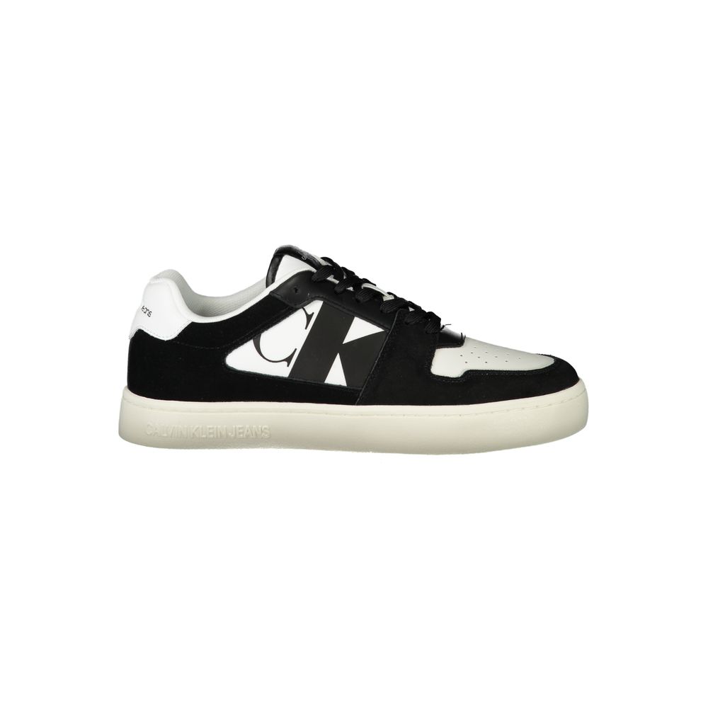 Calvin Klein Hvid Læder Herre Sneaker