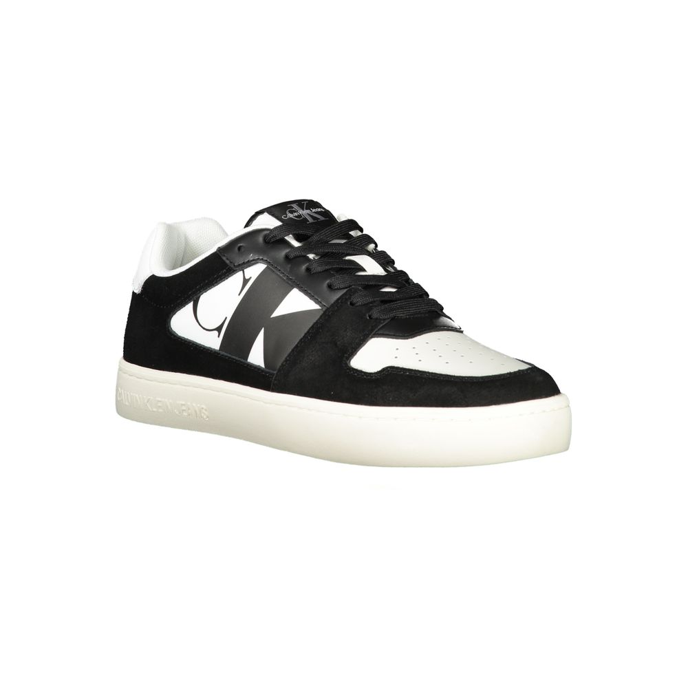 Calvin Klein Hvid Læder Herre Sneaker