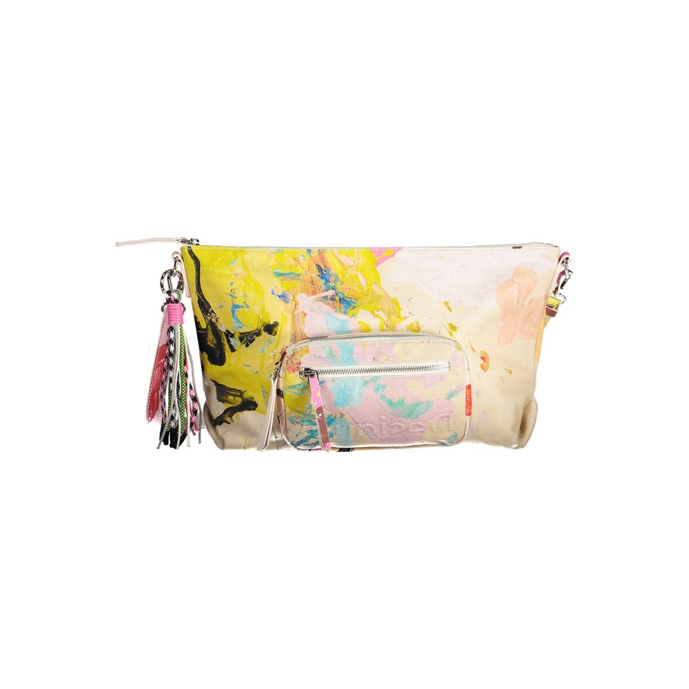 Desigual Hvid Polyester Dame Håndtaske