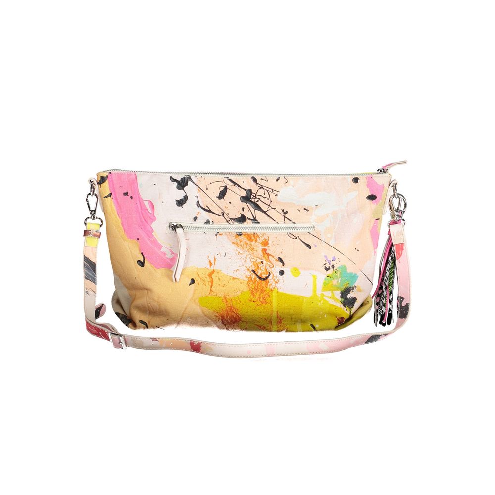 Desigual Hvid Polyester Dame Håndtaske