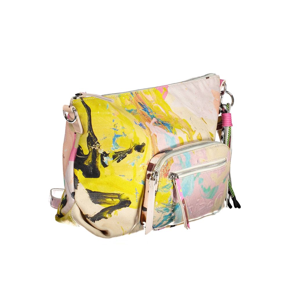 Desigual Hvid Polyester Dame Håndtaske