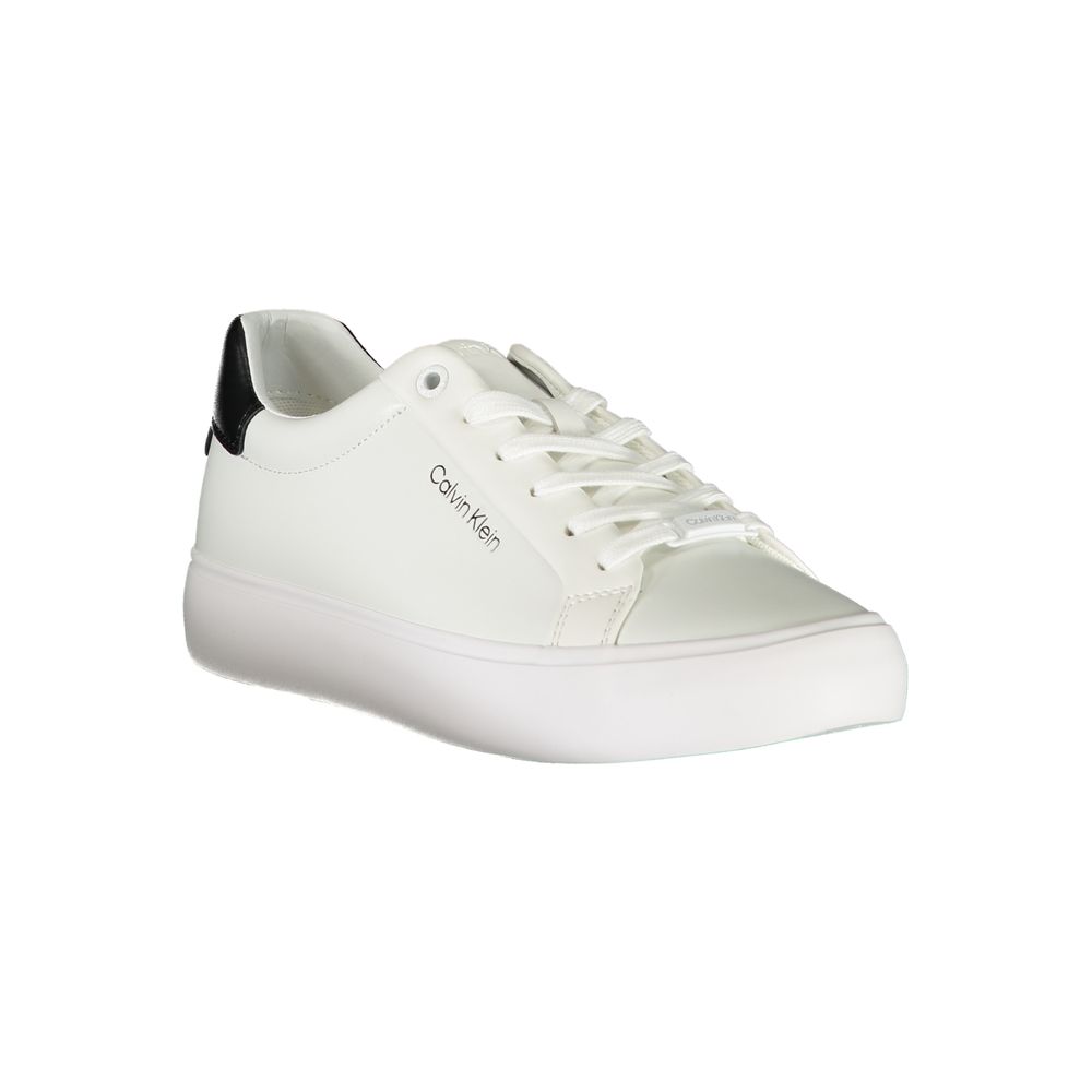 Calvin Klein Hvid Polyester Sneaker