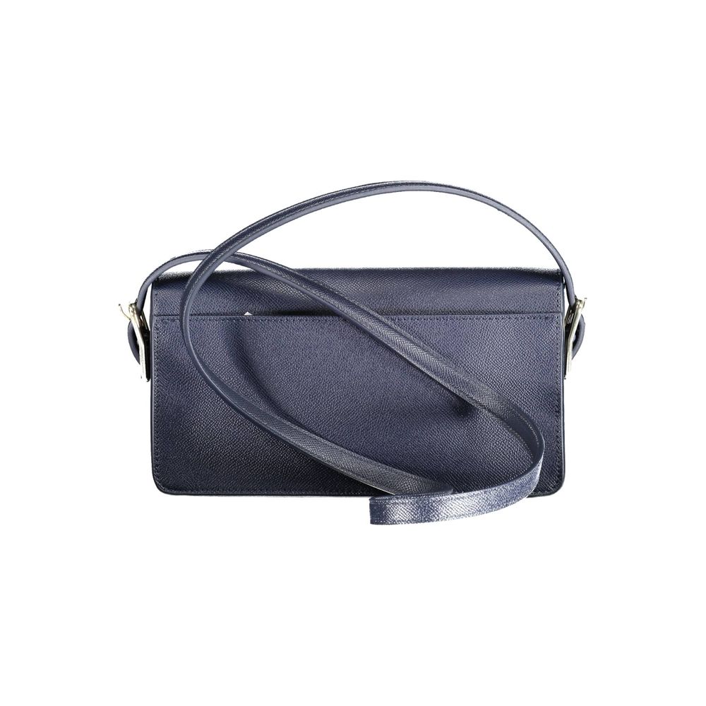 Tommy Hilfiger blå polyethylen damehåndtaske