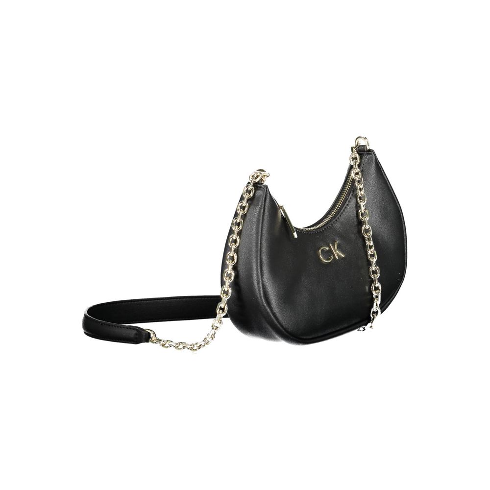 Calvin Klein sort polyester dametaske